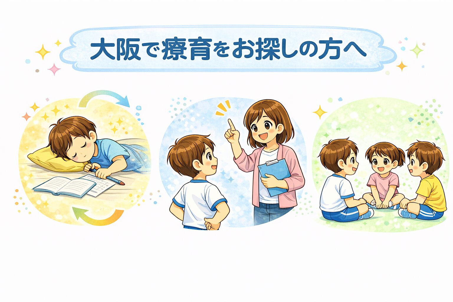 【大阪の療育って実際どんなことするの？】1日の流れをご紹介します😊