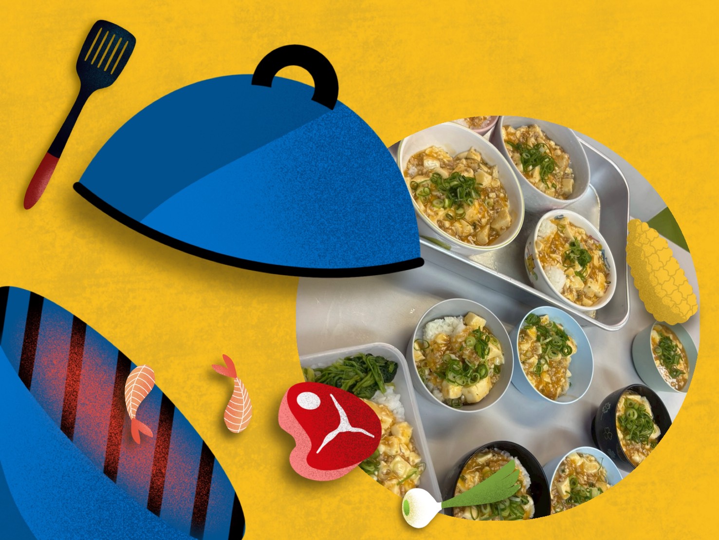 🍳白ゆり人気の調理レク！🍖