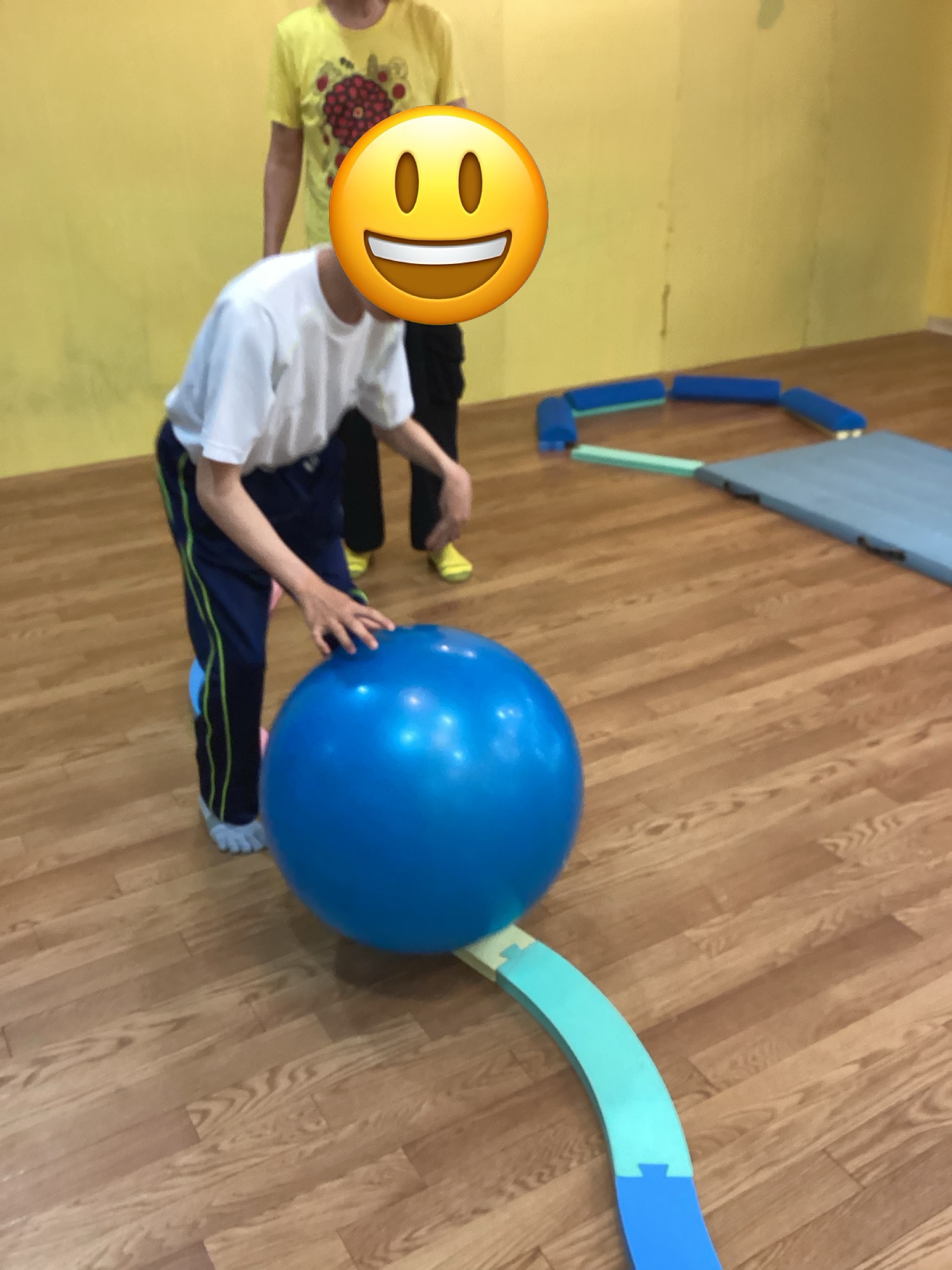 「大玉転がし」