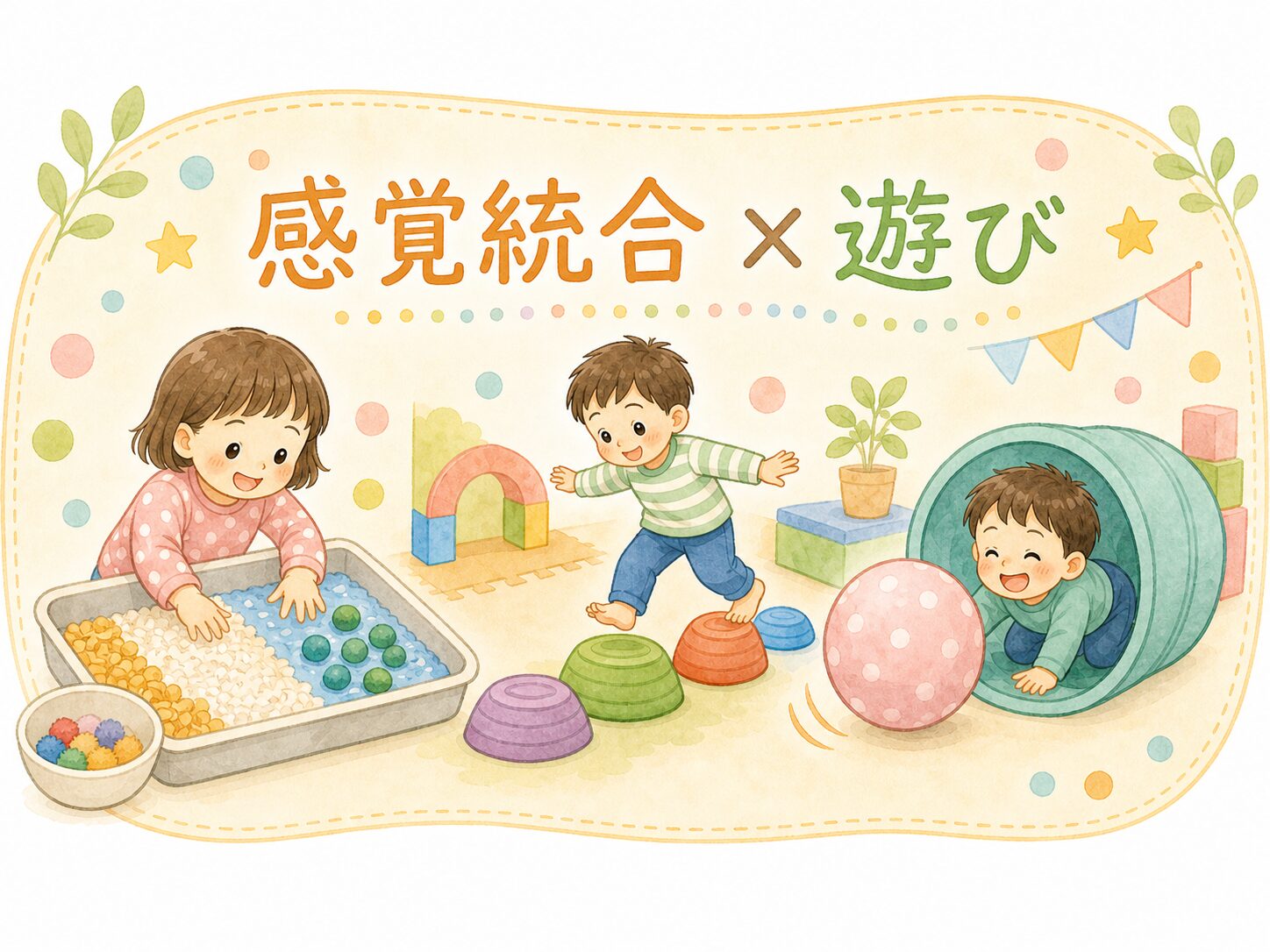 遊びでここまで変わる！東住吉区の児童デイで実践する感覚統合アプローチ