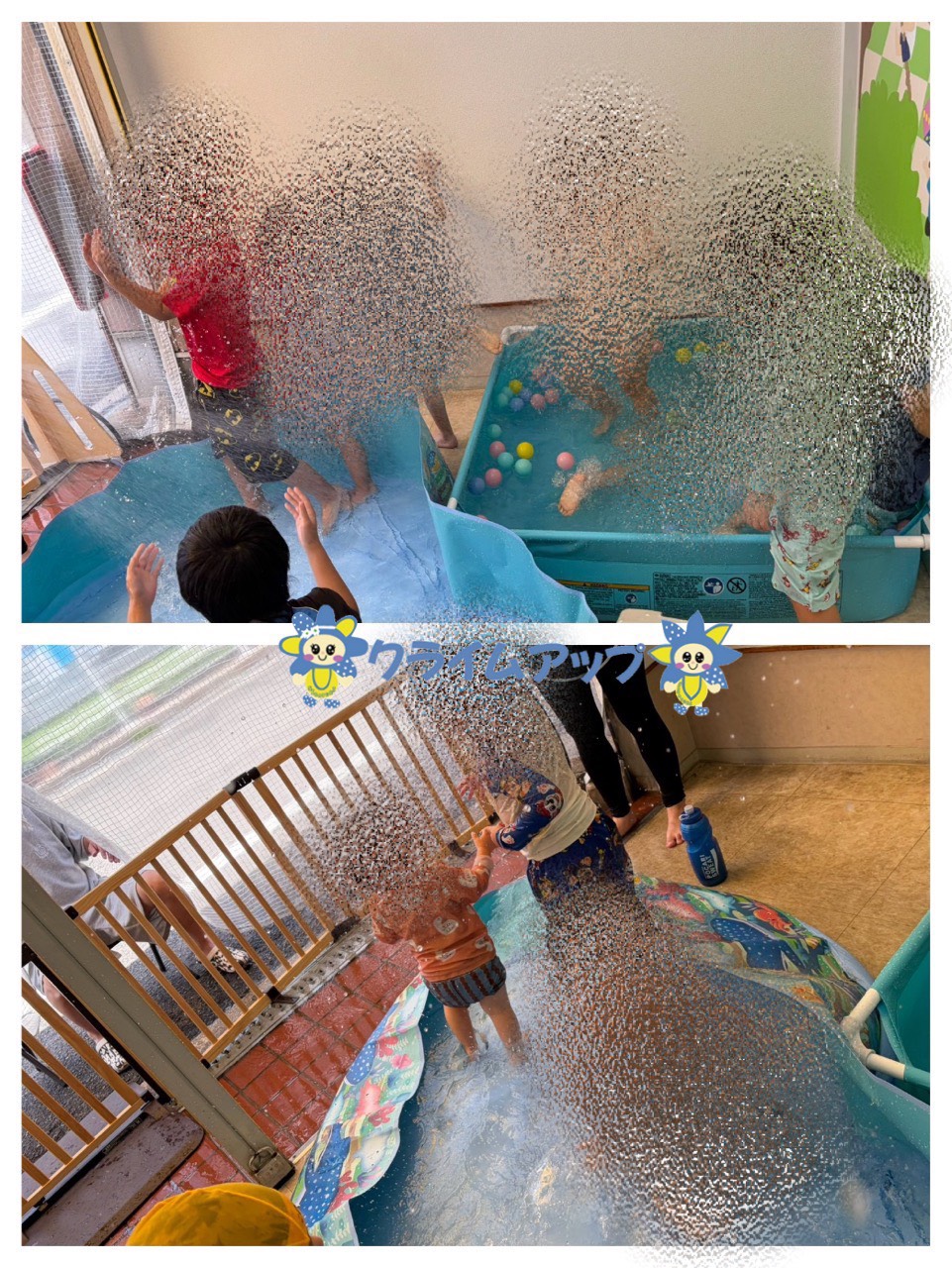 【水遊びで夏を満喫！】クライムアップ×つぼみ教室合同イベント🌈💦